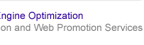 Search Engine Optimization, Submission and Web Promotion Services